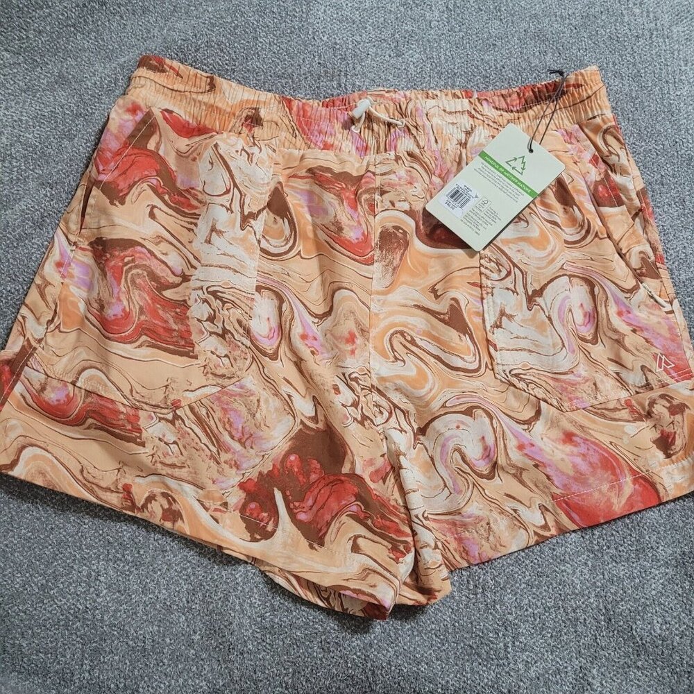 NWT Alpine Design Woven Shorts Shortie Womens Large UPF 50+‎ Ecodry 3.5 Inseam